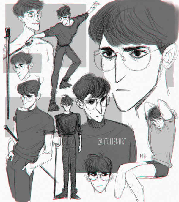 New oc from a new story I'm working on lol (trying to figure out his name hmmm) 