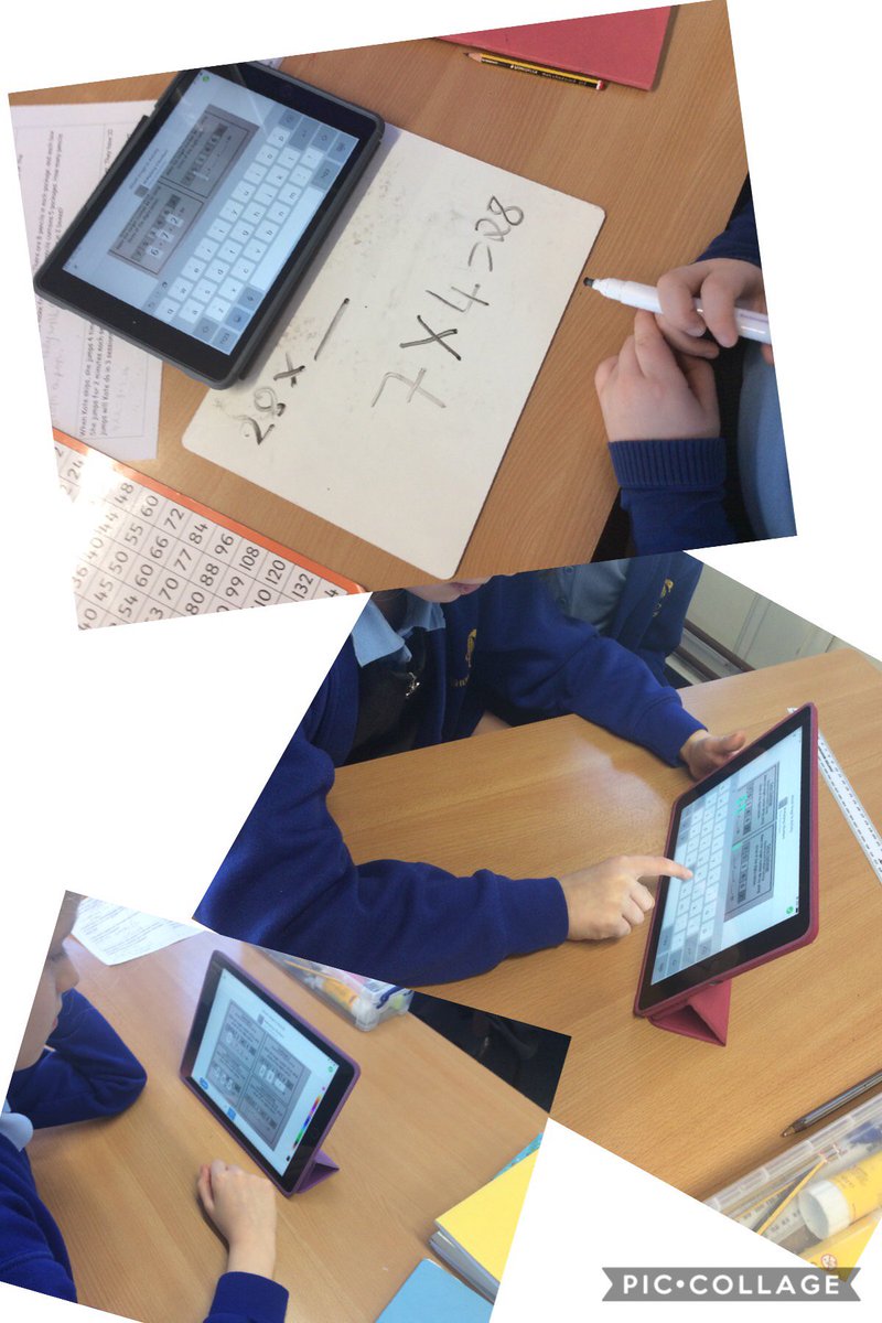 Year4S's tweet image. We enjoyed working out 3 digit multiplication problems today. We had an activity of SeeSaw and worked out the answers. It wasn’t easy to find different numbers to work out the answer, but we persevered! Great mindset and maths skills Year 4 #learningwithtechnology #mathsisfun