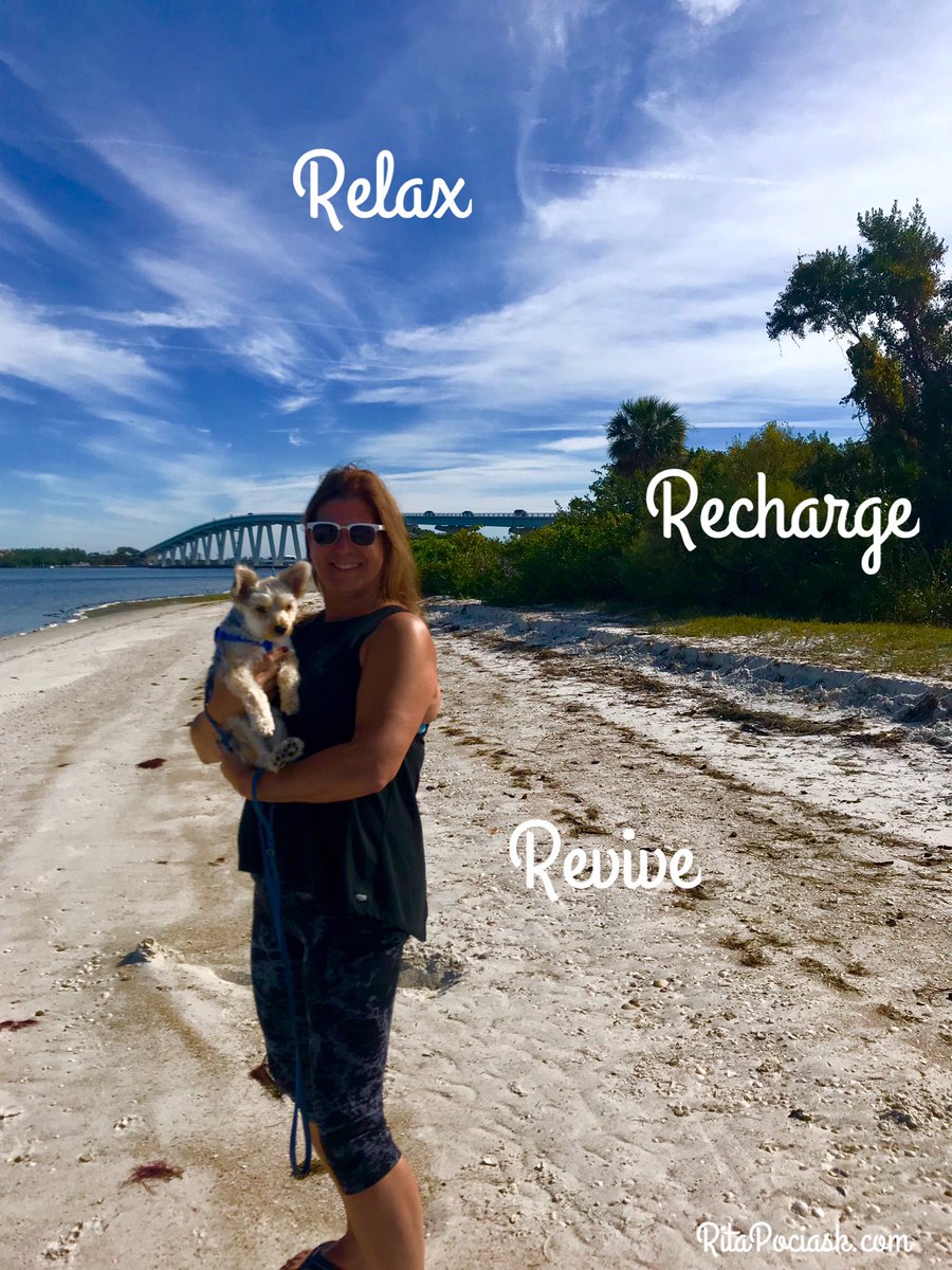 RPGolfFitness's tweet photo. Relax, recharge, revive...
#ritapociask #rpcoaching #areyoureadyfitness #positivevibes #beach #walkingonthebeach #positivity https://t.co/ETa6tYbQXF