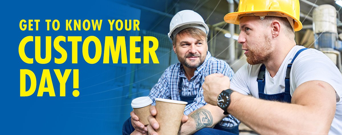 It's "Get To Know Your Customers Day". 

Using social media, your website, or even face to face conversations, ask your customers a question "would you rather", "what do you prefer", "what would you like to see more of?" It's a great way to listen to them and get their feedback.
