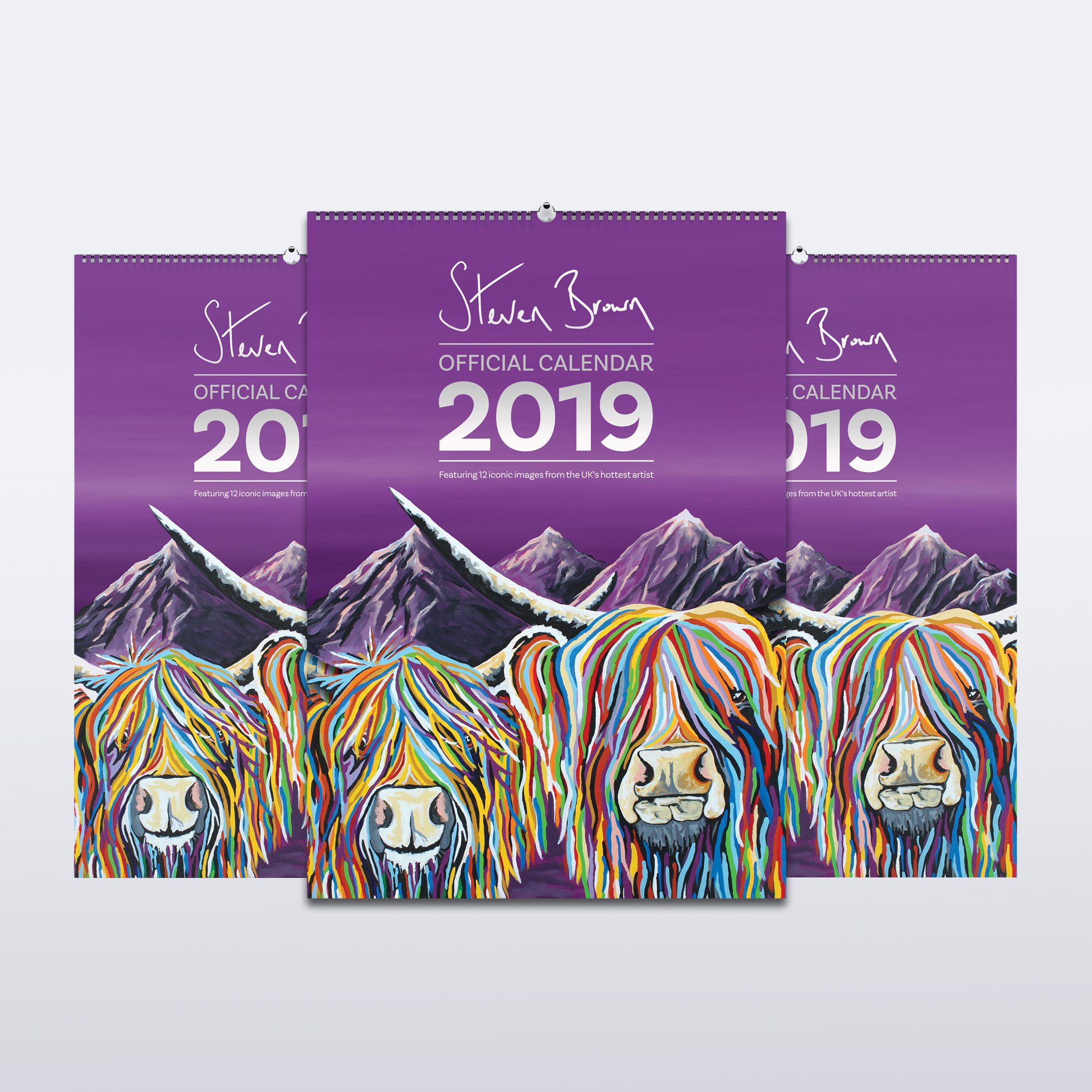 Steven Brown Art on Twitter "Triple Pack of 2019 Calendars Now Only £9