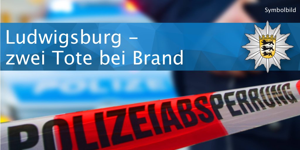 Wohnungsbrand am Donnerstagmorgen fordert zwei Todesopfer in #Ludwigsburg:
- Brandursache bislang unklar
- Ermittlungen dauern noch an
https://www.presseportal.de/blaulicht/pm/110974/4169085 …