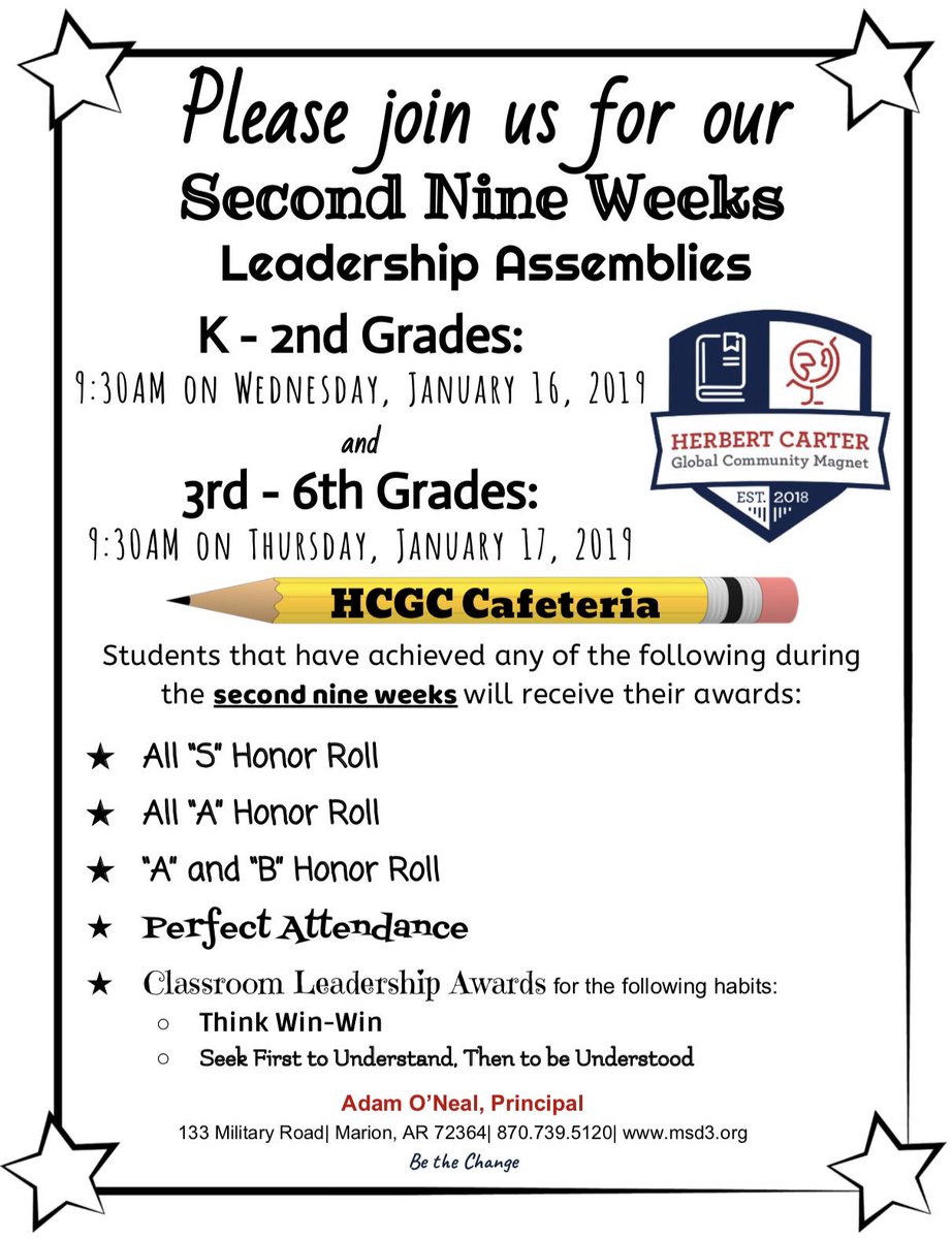 HCGCmagnet's tweet photo. 💯❤️ It’s time to celebrate our upper elementary students’ (3rd - 6th grades) academic &amp; leadership successes! We’re so proud of them! ❤️💯
.
.
.
#teamHCGC
#ONEpatriotONEcommunity https://t.co/2niinlf0z4
