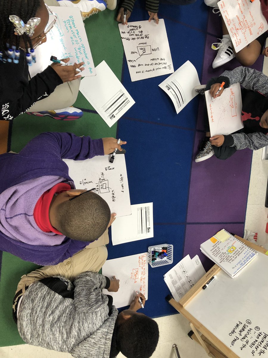 N_RobbinsAdams's tweet image. Some small group fun and review for tomorrow’s campus quiz @smithacad #engagingmath @Numbersense_902 #AldineELMath