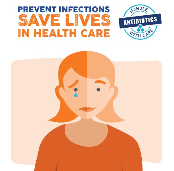 WHO's tweet photo. 1 in 10 patients gets an avoidable infection while receiving care. 
Healthcare-associated infections are a problem in all countries. 

Take part in a WHO survey to improve #InfectionPrevention: https://t.co/1mi99R3EDP https://t.co/10S07UiqsS