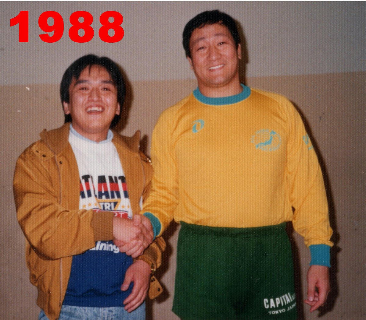 MasanoriHorie's tweet image. #10YearChallenge #PubertyChallenge  #MasaFuchi #MasanobuFuchi #渕正信 #全日本プロレス #ajpw #幸せ昭和食堂