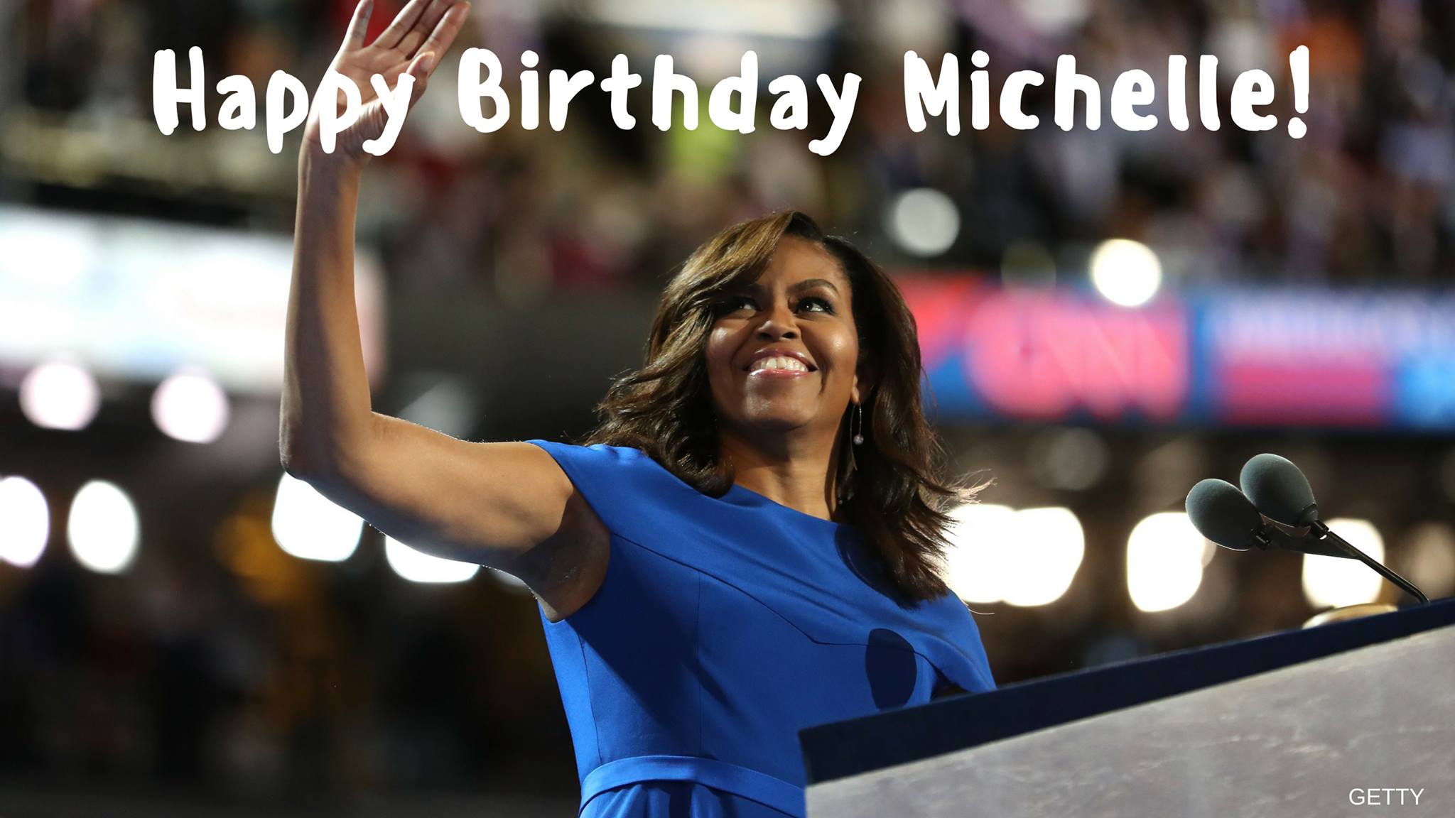 Happy Birthday, to the former First Lady Michelle Obama! Today, she turns 55 years old. 