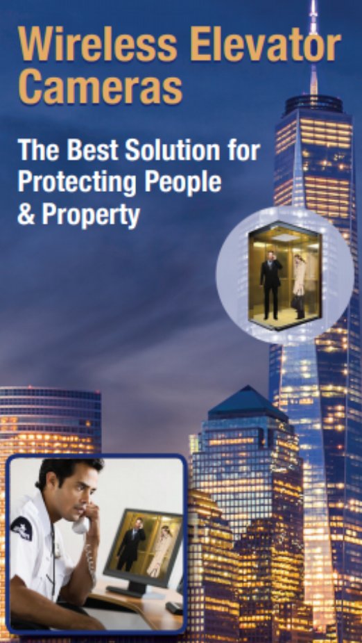 camera_safety's tweet image. Wireless Elevator Cameras - The Best Solution for Protecting People and Property. To learn more visit us @ lnkd.in/eQmYy6i  #elevatorsecurity #videosurveillance #peoplesafety #security #videocamera #smartelevators #wirelesscamera #elevatorcamera #elevators