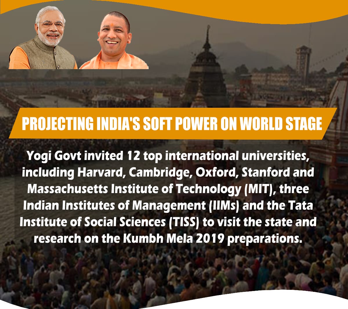 Prakash12Joshi's tweet photo. प्रधानमंत्री श्री @narendramodi जी और मुख्यमंत्री श्री @myogiadityanath जी के मन में बसी जनकल्याण की भावना ने आज कुम्भ मैले को भारतीय इतिहास का अब तक का सबसे बड़ा महाकुंभ साबित कर दिया है।
#KumbhMela2019
#MakingNewIndia
#KumbhMela
#ModiOnceMore
#VijayLaksh2019 https://t.co/MtzYL9IoCL