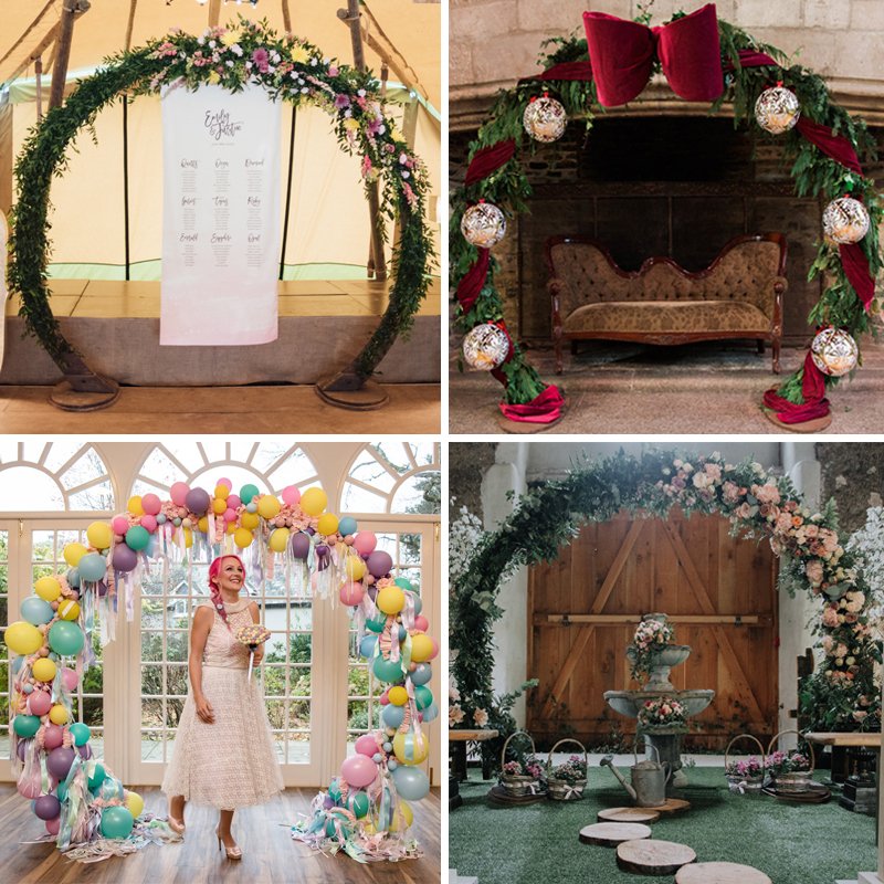 The_PropFactory's tweet photo. Be as creative as you like with our DIY Circle Arch! Perfect for a Party Entrance or a Wedding Ceremony! #moongate #circlearch #DIYwedding #DIYevent #eventdecor #eventhire #prophire #props #thepropfactory https://t.co/H55zghS20i