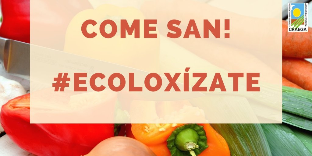 CRAEGA's tweet photo. 🔉Os alimentos ecolóxicos 🌿son bos para a #saúde porque están libres de residuos tóxicos como antibióticos, hormonas, pesticidas, aditivos e organismos xeneticamente modificados. #ComeSAN #Ecoloxízate #Craega https://t.co/yos3G4FZdD