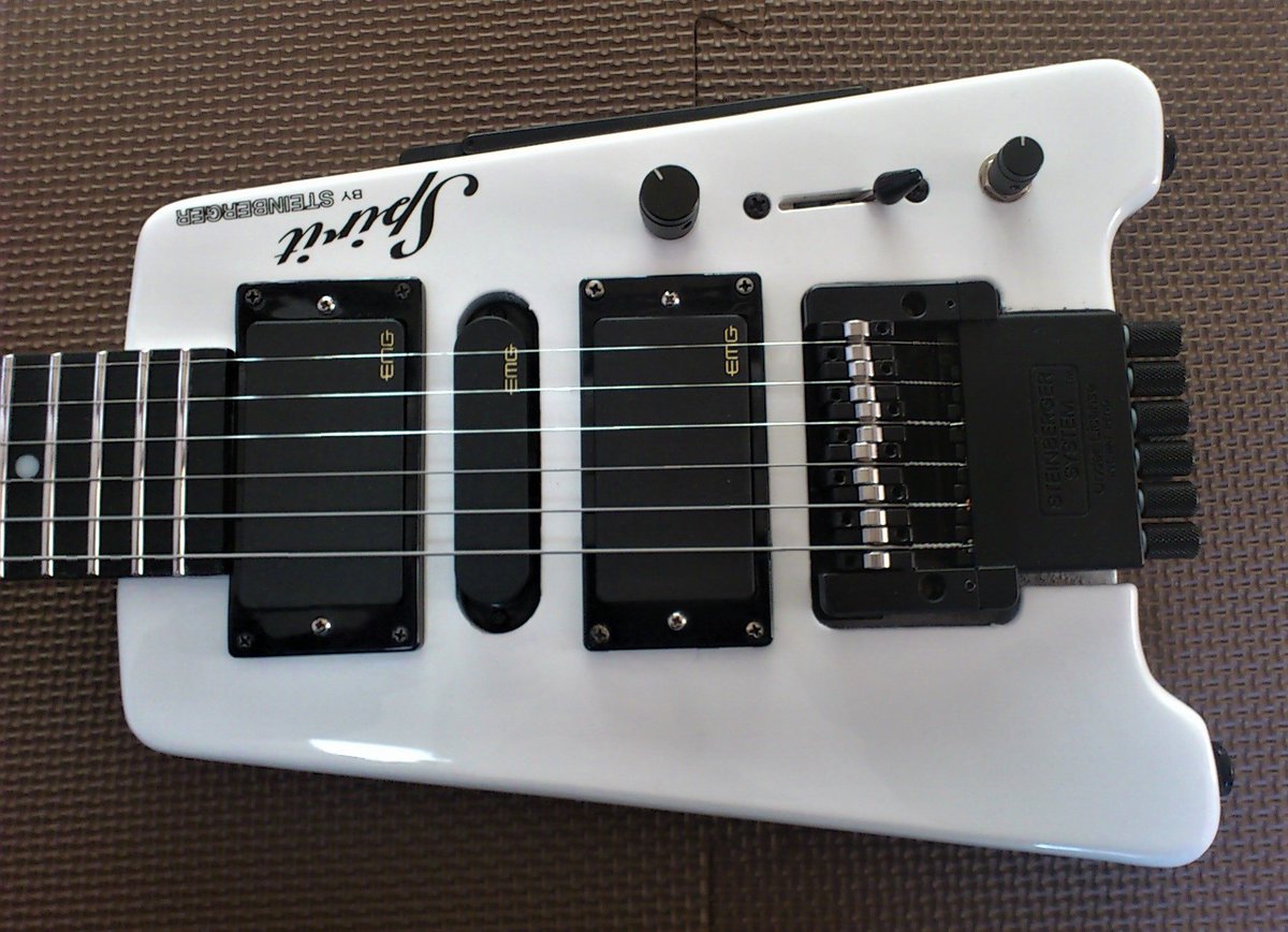 リペア記 Steinberger Spirit Jescarステンレス・フレットに交換、EMG