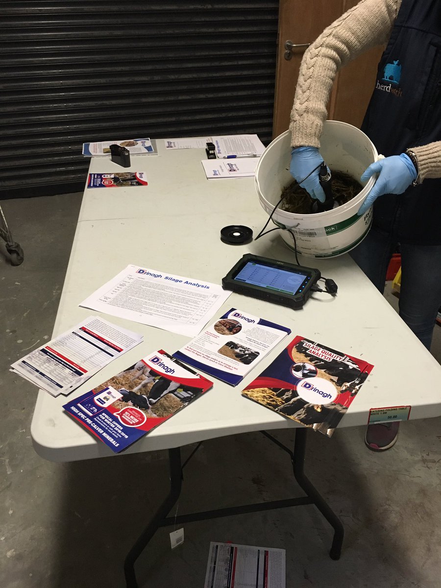 Drinaghagri's tweet photo. Busy week so far testing #silage in our branches with a great turnout to date. Our staff will be in #Bantry farm centre this afternoon&amp; castletownbere branch on Saturday for the remaining #silageanalysis clinics #farming #GrasstoMilk #grasstobeef #dairy #beef #grass #agriculture https://t.co/8ealebkhna