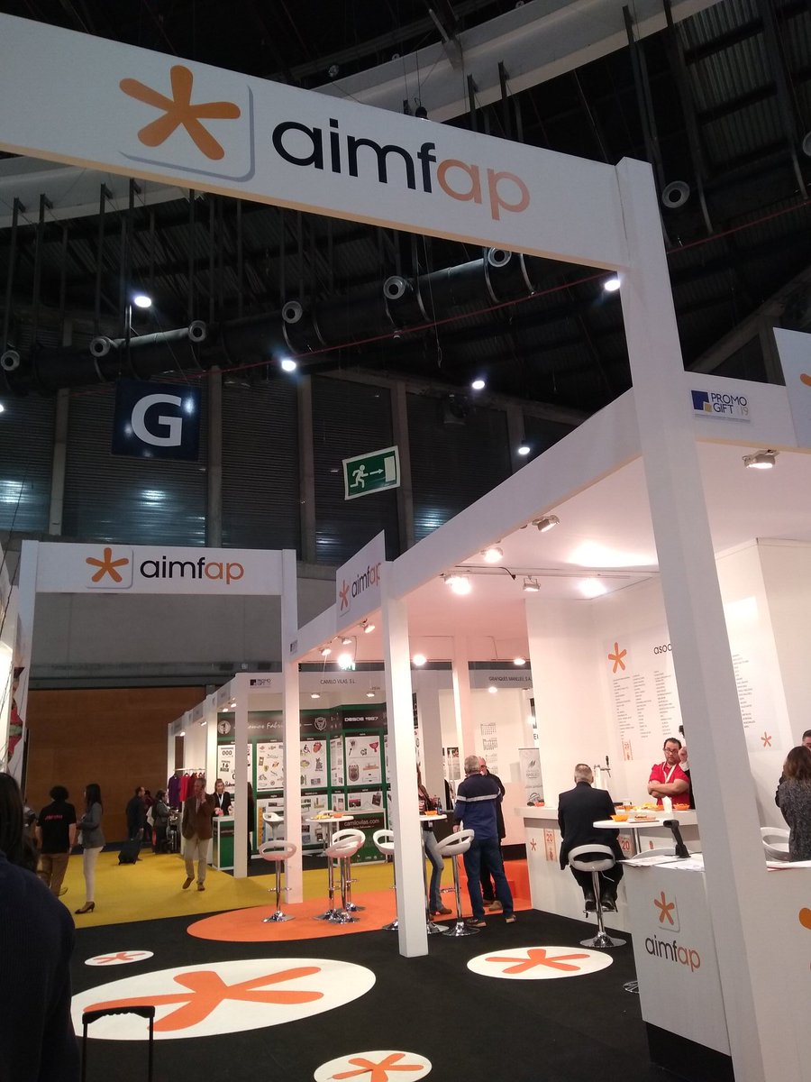 FeriaPROMOGIFT's tweet photo. Imponente espacio de @aimfap en #promogift2019 ¡Disfruta de su zona de descanso exclusiva para asociados! https://t.co/jkVSZzjEwo