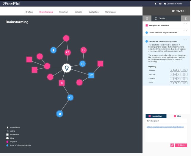 Peerpilot's tweet photo. We’re excited to provide a sneak peek of the new #PeerPilot #assessment interface. The improvement are more than skin deep and will allow job candidates to experience efficient business-case workshops, while they are applying for the job of their dreams. #HRtech #Recruiting #2019 https://t.co/UTN7d5M7Ec