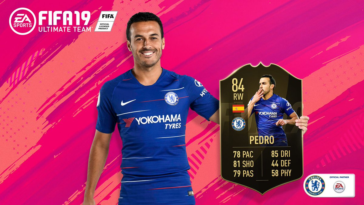 .@_Pedro17_ is in the @EASPORTSFIFA Team of the Week! 👏 #FIFA19 #TOTW