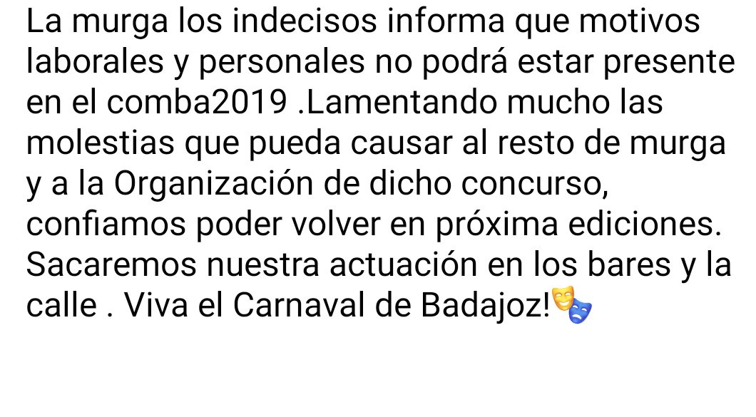 Murga Los Indecisos (@indecisosmurga) on Twitter photo 