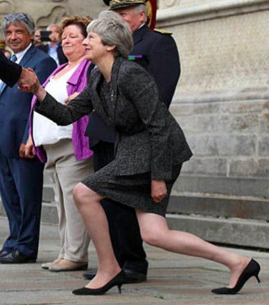 Live scenes as Theresa May meets with the DUP: