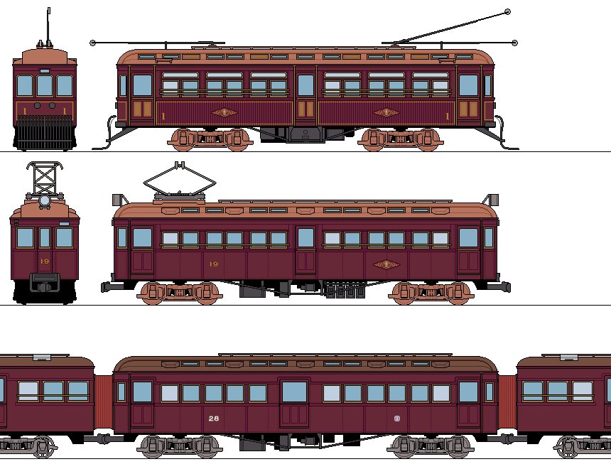 古淵 工機 Twitterissa 阪急が1910年に開業した当時の1形電車 その変遷をざっくりとドット絵で起こしてみる 以前pixivにあげてたものをこちらでも 阪急電車イラスト図鑑