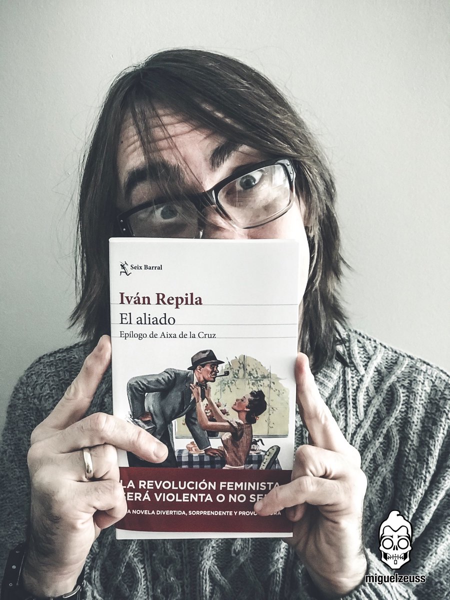 miguelzeuss's tweet photo. El aliado de Iván Repila. Una novela divertida, sorprendente y provocadora. Algunos la nombran como “una de las apuestas más valiosas de nuestra prosa”. @ivanrepila @seix_barral #ivanrepila #elaliado #seixbarral https://t.co/8OZnbf264Q