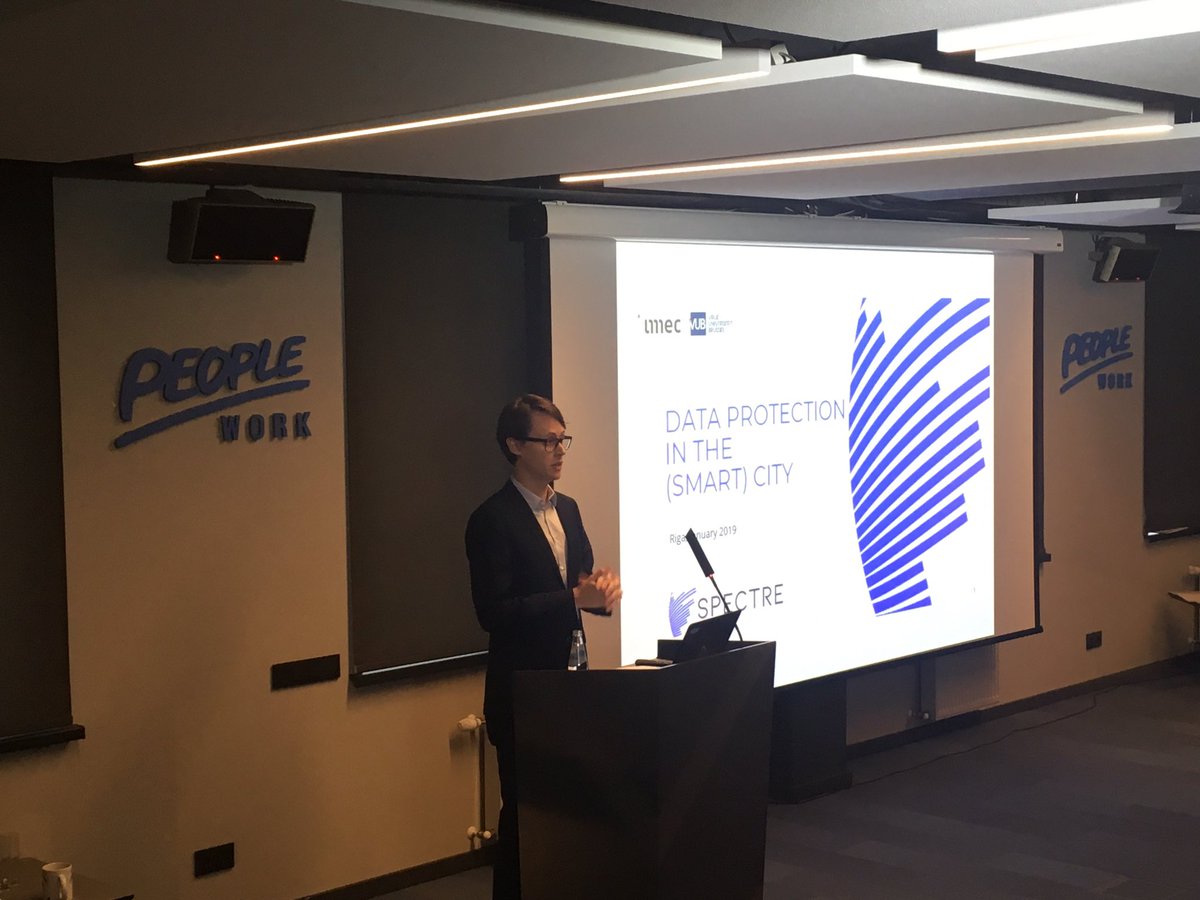 Koen_Vervoort's tweet image. @J_Ahrndt_B explaining his PhD on the important aspects of Data Protection within Smart Cities @VARAM_Latvija great stuff to explore and to follow up on the next years