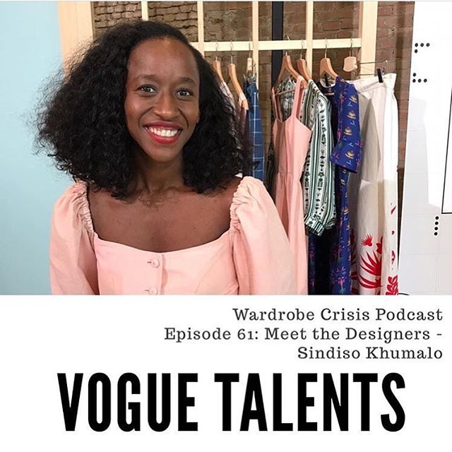 IN CASE YOU MISSED IT: Merchants favourite <a href="/sindisokhumalo/">Sindiso Khumalo</a> was interviewed by <a href="/MrsPress/">Clare Press</a> on her podcast #WardrobeCrisis for Vogue Green Talents last year 🙌 Listen to her interview here - bit.ly/2HhKdvx