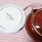 ホットコースターでいつまでも温かいお茶が飲める!ホットドリンク好きは必見!