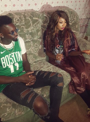 SarahJo86659702's tweet image. The talk with BLACK O on #GAMVIBES