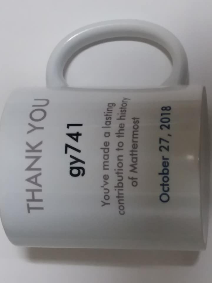 Received my #mattermug today in South Korea. Thanks <a href="/mattermosthq/">Mattermost</a>!