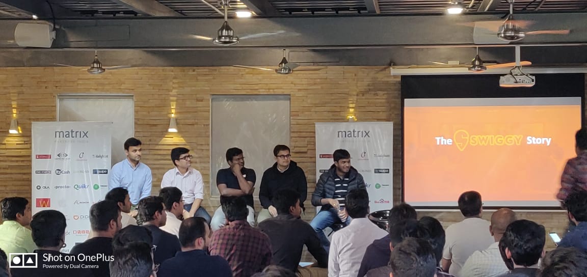 z47_vc's tweet photo. Kicking off the evening with 50+ awesome Tech and Product folks from the startup ecosystem #MaximizeWithMatrix #MatrixRooftop #Belong #Swiggy #Zoomtail #Itilite #Loadshare #AvailFinance #MoEngage https://t.co/zRmDA36z6m