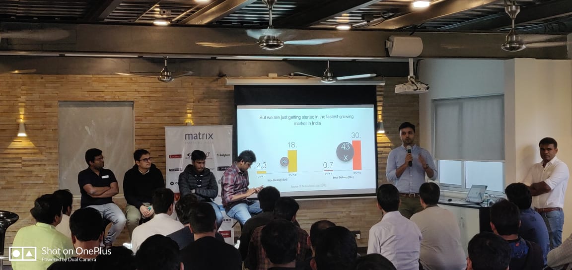 z47_vc's tweet photo. Kicking off the evening with 50+ awesome Tech and Product folks from the startup ecosystem #MaximizeWithMatrix #MatrixRooftop #Belong #Swiggy #Zoomtail #Itilite #Loadshare #AvailFinance #MoEngage https://t.co/zRmDA36z6m