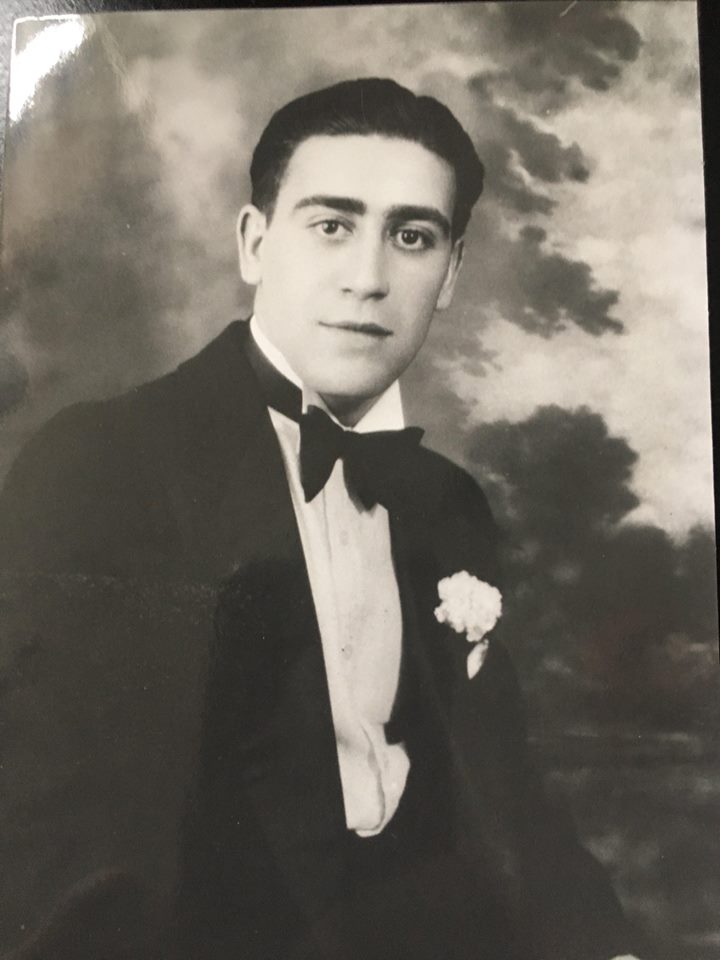 #TBT! Ernest J. Monte, 1911-89,  grandfather of Monte’s partner, Steve Quattrucci, &amp; namesake of #MontesPortland. Well-known in #PortlandMe as a union leader &amp; owner of Monte's Const., he loved 🍕 &amp; Jack Angelone was a good friend, we know he'd feel right at home at Monte's 💗.