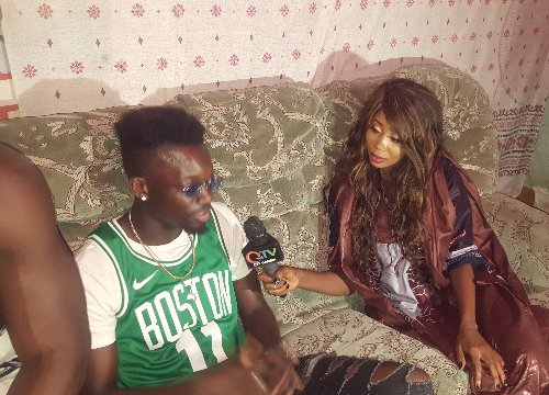 SarahJo86659702's tweet image. The talk with BLACK O on #GAMVIBES