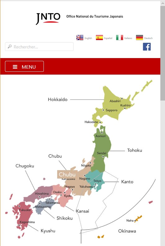 UtauMasamichiMz's tweet image. あ！　知らないうちに直ってる。

…と思ったけど、直したのは地図画像だけで、クリックした時に反応するエリアは放置！
中部を見るつもりで静岡あたりをクリックすると関東が出てきちゃう。むしろさらにややこしいことになってる？
あ！さらに、狭窓だと一層挙動不審。エリアが洋上にある！
#wrongmap