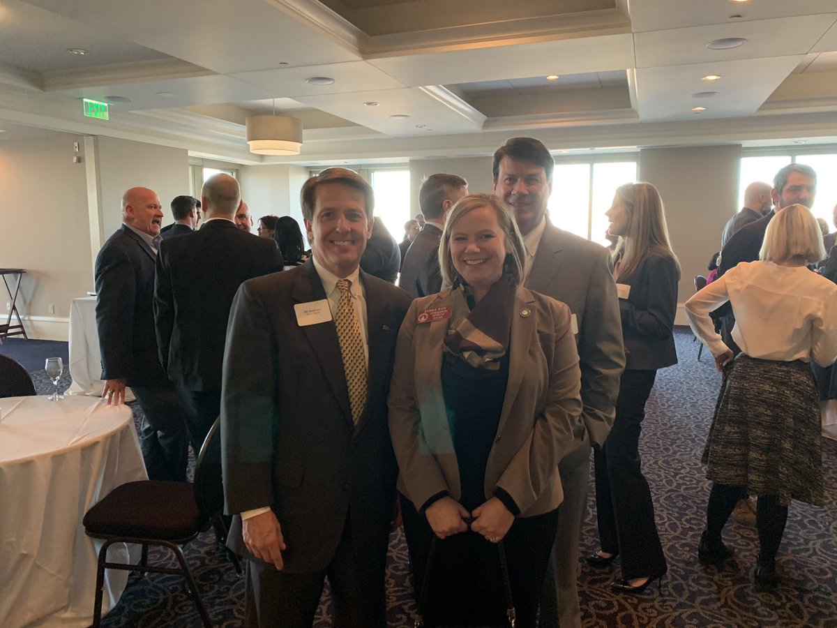 BillABCGA's tweet photo. ABC GA members addressed important construction issues w/ GA legislators at our annual joint legis reception. ABC looks forward to representing our members & industry during this year’s legis session. #BuildingGA
#ABCMeritShopProud https://t.co/r9QnvKN0lt