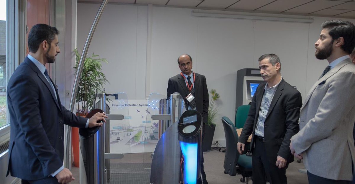 FranceEmirats's tweet image. A technical team of @RTA_Dubai visited #Paris &amp;amp; @thalesgroup headquarter to verify the functionality of the equipment operating #Route2020 metro. 
A great example of #FranceUAE cooperation. 🇫🇷🇦🇪🚊
Copyright : RTA
