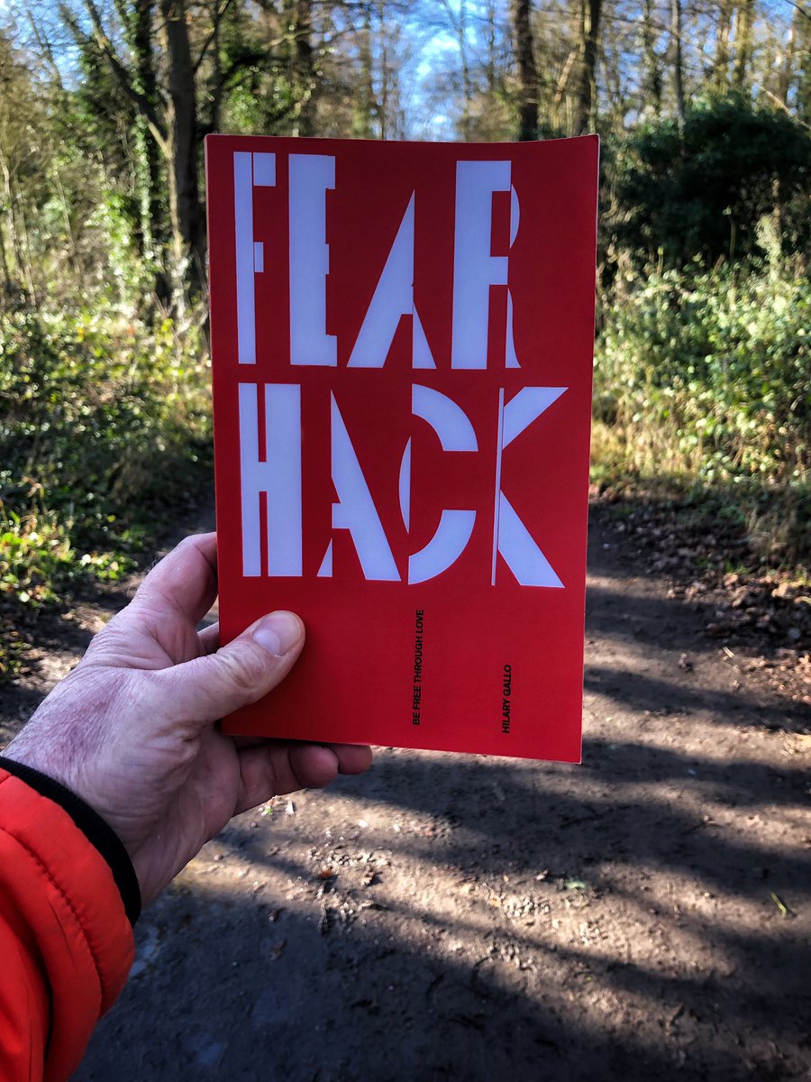 Morning ritual. Walk. Celebrating the wonderful @hilarygallo new book Fear Hack !! What happens if we turn fear around and look at it from a different angle? If we welcome what scares us in, as our friend, what does it become and where does it help us go? #fearhack