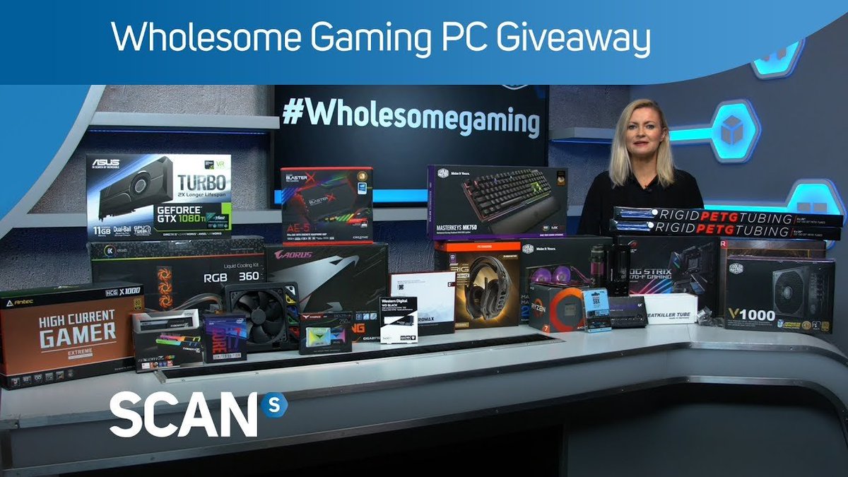 Scan Computers on Twitter: "Finally! The @CoolerMaster #WholesomeGaming Prize PC's have shipped! Over 60 tech companies came together in crazy giveaway that blew r/pcmasterrace on @reddit - see the final built