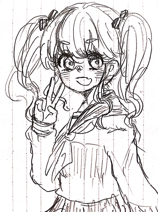 久しぶりにらくがき 