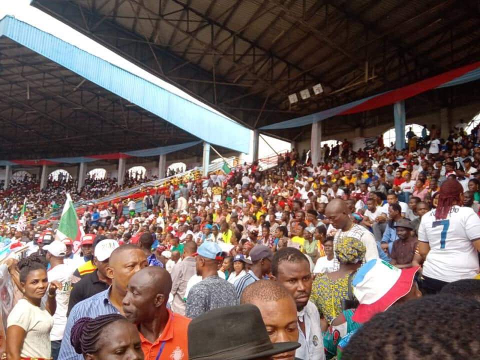 yunusxonline's tweet photo. Our own Presidential candidate, Muhammadu Buhari is currently in DELTA STATE.
#FeBuhari 16th 2019, #PMBinDelta https://t.co/4v67KbbBQb