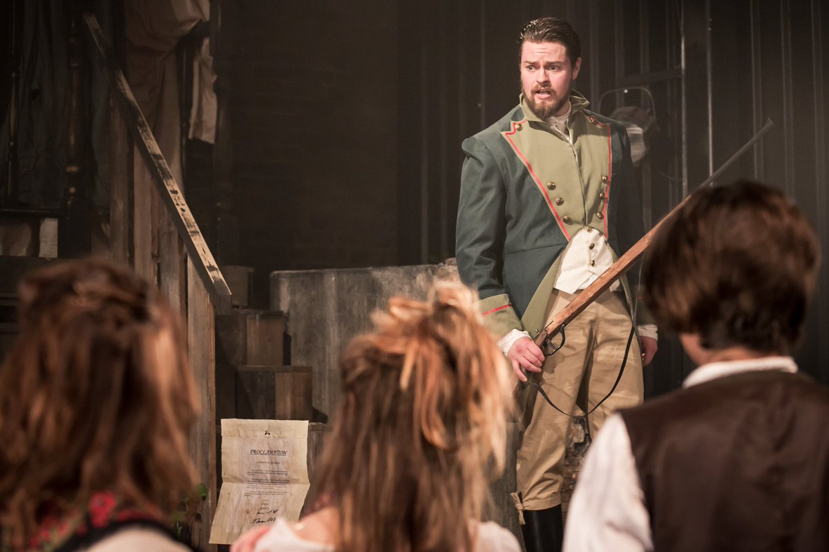 A year since rehearsals began for <a href="/CarmenUnionLDN/">Carmen 1808</a> at <a href="/TheUnionTheatre/">The Union Theatre</a>.

Pretending we were all suffering in the Spanish heat during the Beast From The East.