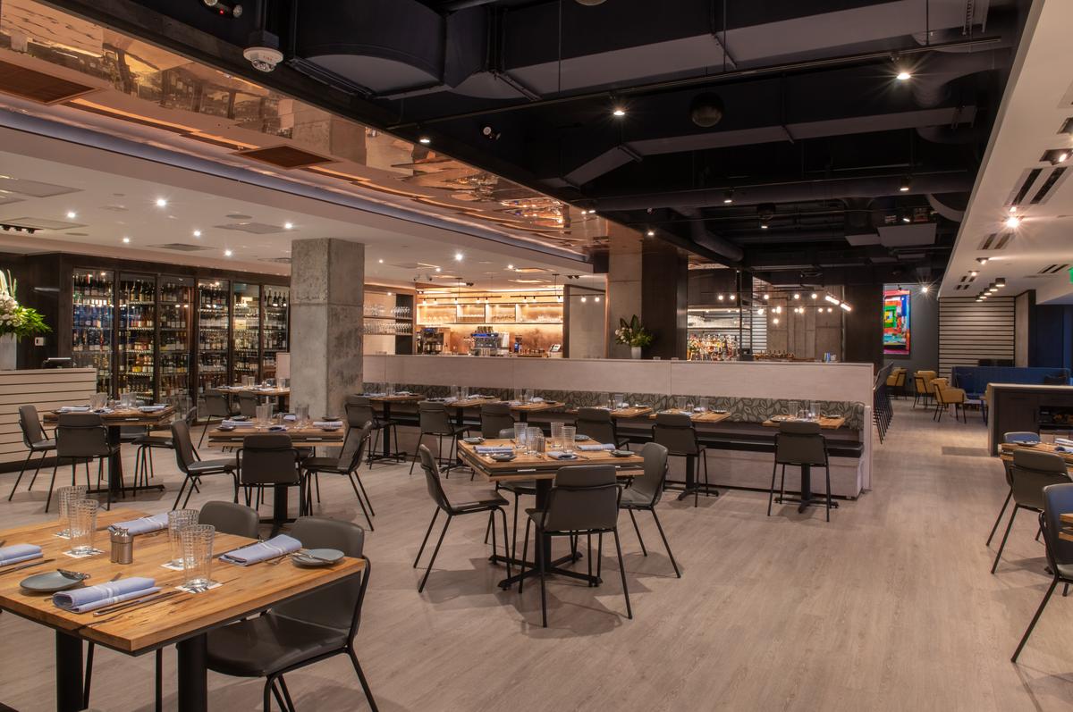 From dishes to design <a href="/alcoveboston/">Alcove Boston</a> is a total knockout 🥊 50 Lovejoy Wharf Boston MA [ D ]