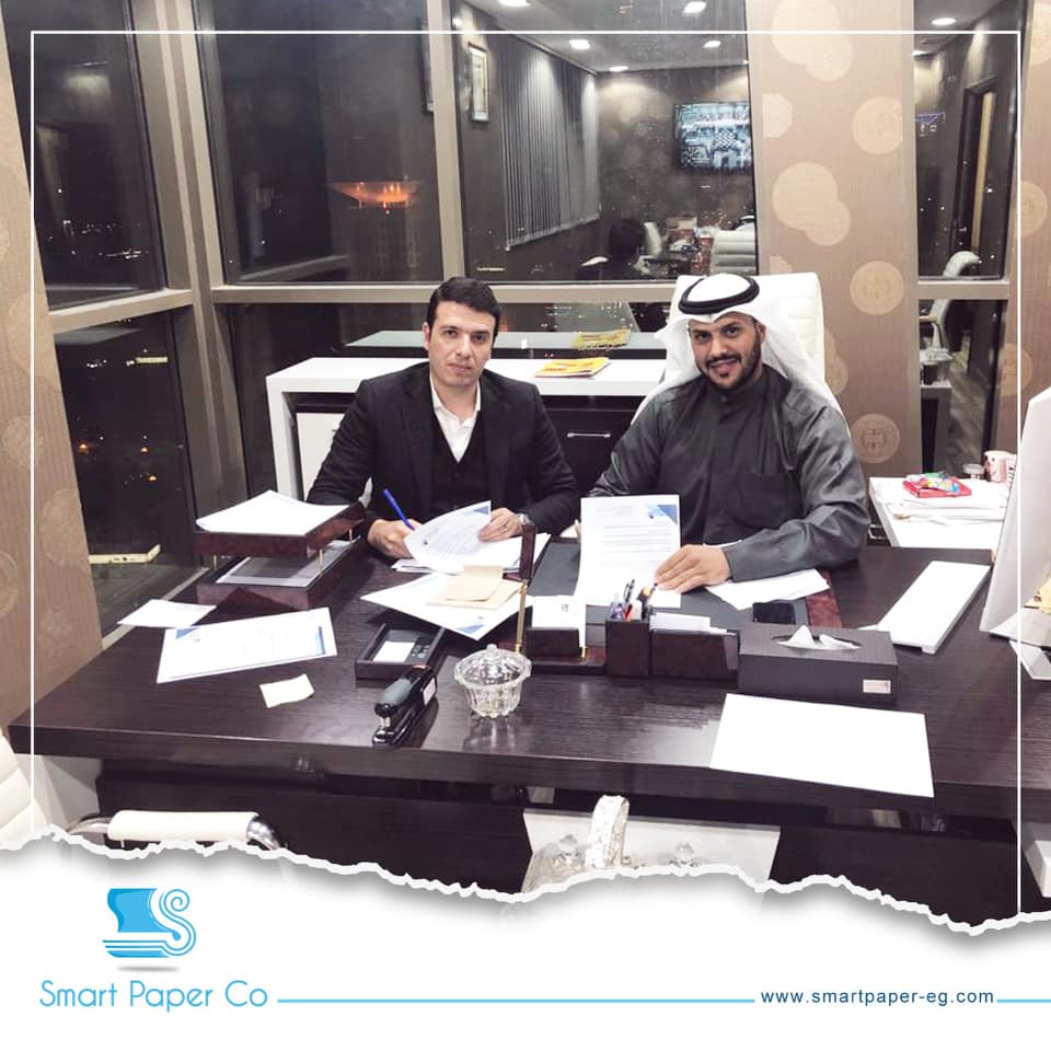 في اطار التعاون التجاري بين المؤسسات المصرية - والكويتية وقعت اليوم شركة سمارت بيبر وشركة الخليج اللامع إتفاقية وكالة حصرية..
وبمقتضى هذه الاتفاقية تكون شركة الخليج اللامع وكيلا حصريا في دولة الكويت الشقيقة لمنتجات شركة سمارت بيبر ولها الحق فىbit.ly/2QS2zCB
#Smart_Paper