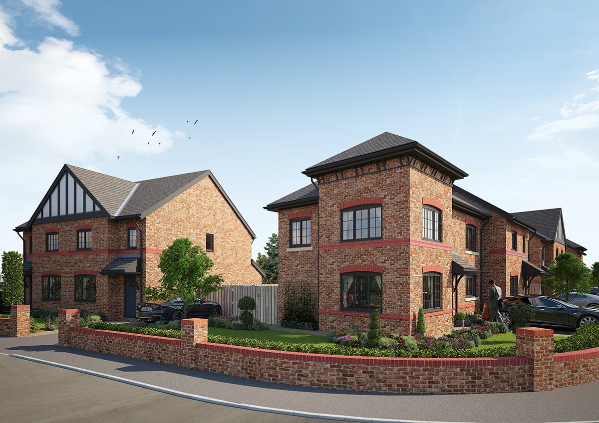 Kingstonebuild's tweet photo. Looking forward to starting on this new development of 10 Fantastic Homes in Wythenshawe for @gustavbonnier on the site of the old Tudor Inn https://t.co/5cGYbeHXMB