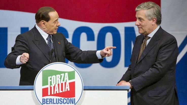 Antonio_Tajani's tweet photo. Ottima notizia la candidatura di @berlusconi alle Europee ! Ero sicuro che sarebbe sceso in campo, ancora una volta, per difendere la libertà ed il diritto dei cittadini ad avere un lavoro e a non essere vessati da tasse inique! https://t.co/ZYBG70LNQL