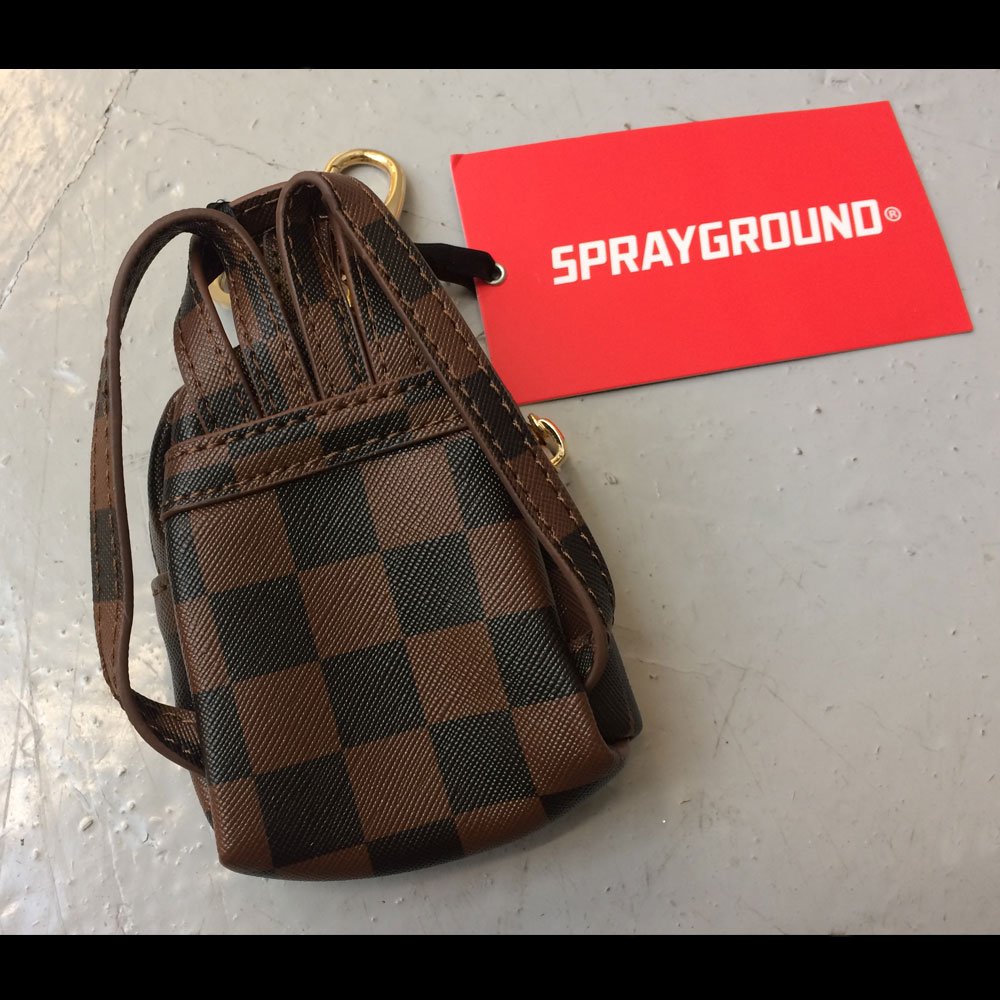 sprayground mini keychain backpack