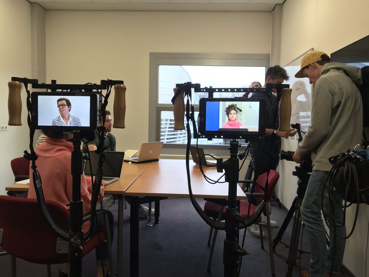 Dagje filmopnames voor een nieuwe e-learning #IVHO met de filmcrew van <a href="/Zelfspot1/">Zelfspot</a>