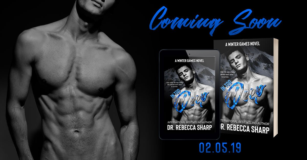 drrebeccasharp's tweet photo. 💙COVER REVEAL💙
IN TOO DEEP is coming February 5th! I hope you are ready - this story has all the feels!!!
Be sure to pre-order now for special pricing!
💙Amazon US: https://t.co/AKQzFwo3MN 
💙Amazon UK: https://t.co/3yJA2nLEaA 
#coverreveal #ContemporaryRomance #enemiestolovers https://t.co/0Pj2uFmLM4