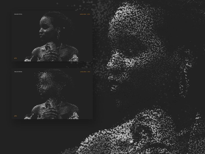 A tutorial by @brunoimbrizi where he explains a technique to interact with a large number of particles using shaders and an off-screen texture https://buff.ly/2VYDD03 … #webgl #threejs #webdev #javascript #animation