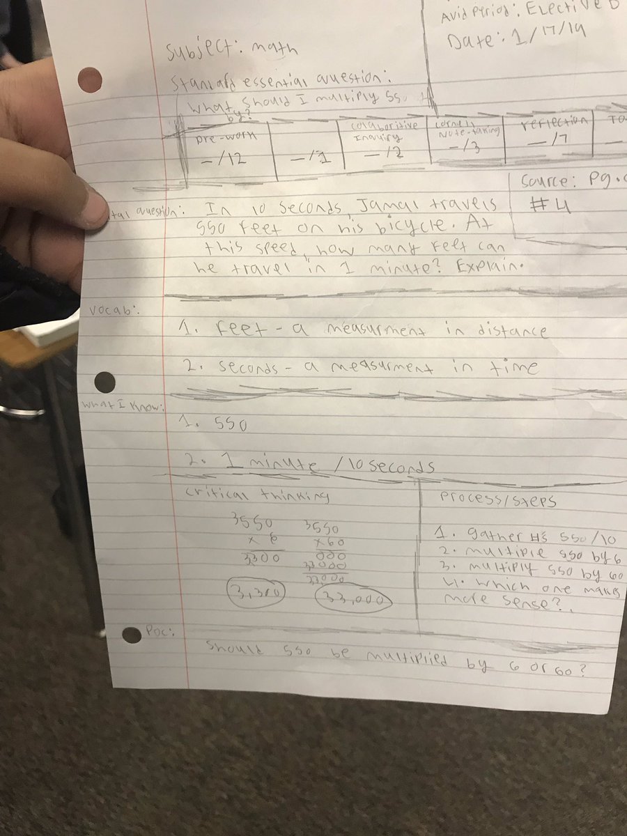 cheercoach_j's tweet image. Loving this TRF motivation! Ran out of paper, but created her own! #ThisIsAVID #OnslowAvid